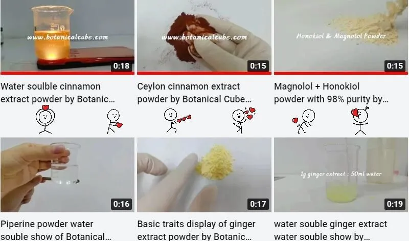 Suda Çözünür Ürün Teşhir Koleksiyonumuz